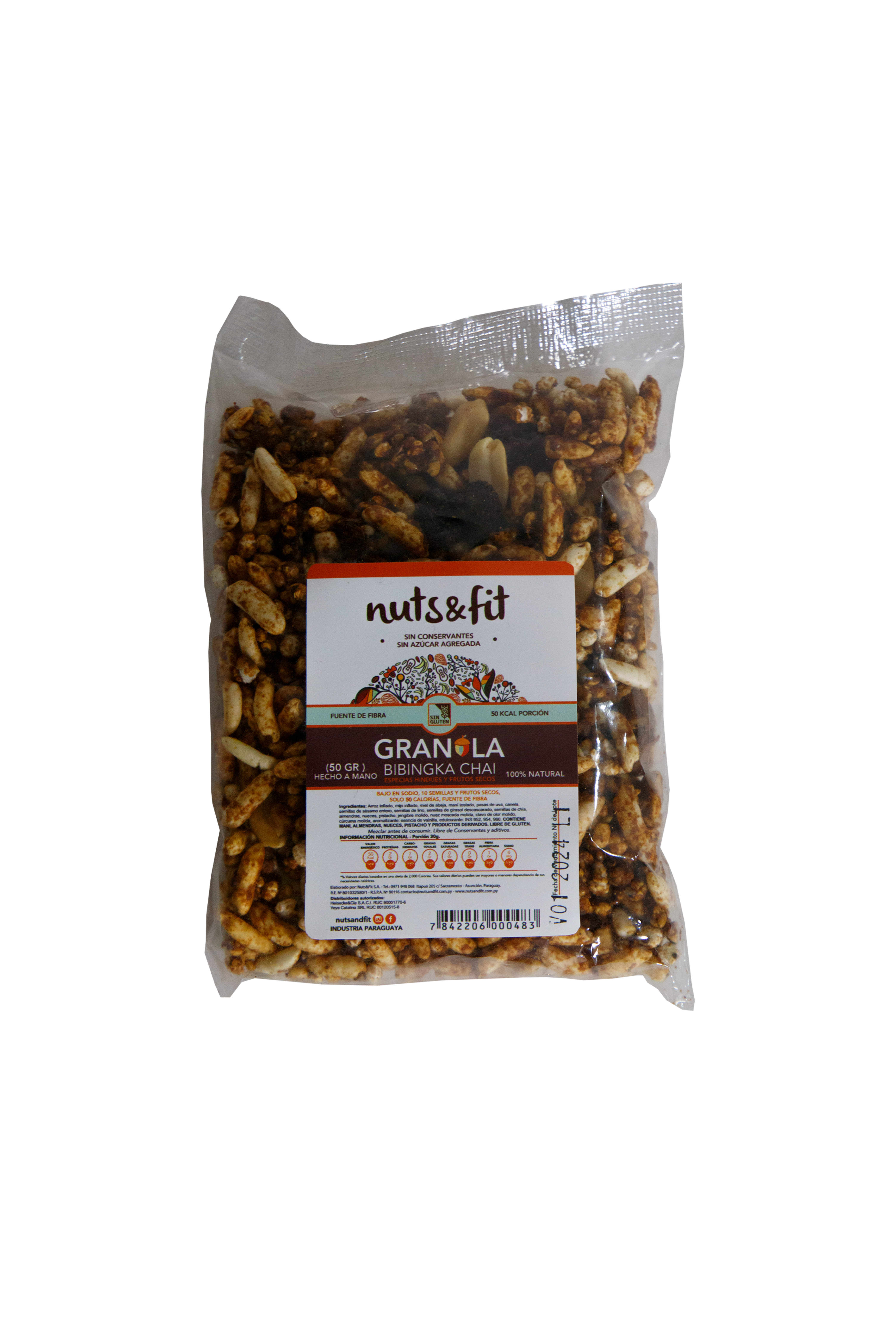 Granola Bibingka - Especias hindues y frutos secos - Image 1